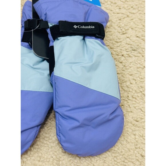 NWT Columbia Youth Core II Mitten In Purple/Aqua Sz M/10-12 - Picture 2 of 9